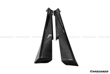 Load image into Gallery viewer, 2010-2015 Chevrolet Camaro OEM Style Carbon Fiber Side Skirts - Carbonado Aero