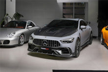 Load image into Gallery viewer, DarwinPRO 2019-2024 Mercedes Benz AMG GT50 GT53 GT43 GT63 GT63S 4Door Coupe X290 IMP Performance Ver.2 Part Carbon Fiber Front Bumper - DarwinPRO Aerodynamics