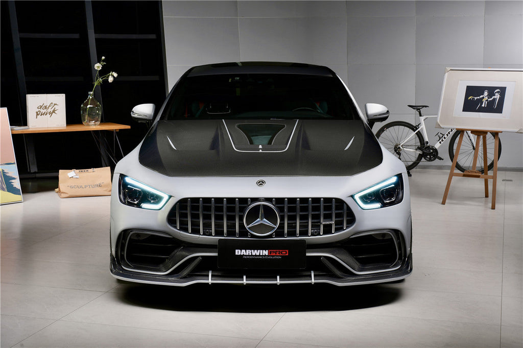 DarwinPRO 2019-2024 Mercedes Benz AMG GT50 GT53 GT43 GT63 GT63S 4Door Coupe X290 IMP Performance Hood - DarwinPRO Aerodynamics