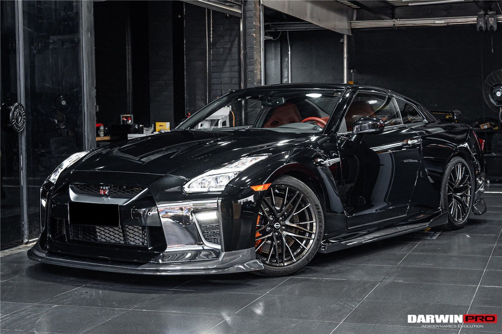 2008-2022 Nissan GTR R35 EBA BKSS Style Carbon Fiber Side Skirts