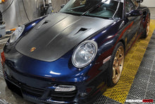 Load image into Gallery viewer, DarwinPRO 2005-2012 Porsche 911 997 Carrera &amp; S &amp; 4S &amp; Turbo &amp; 06-12 Cayman 987 GT2RS Style Hood