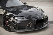 Load image into Gallery viewer, 2019-UP Toyota GR Supra (J29 &amp; DB) A90 A91 BKSSII Style Partial Carbon Fiber Front Bumper - DarwinPRO Aerodynamics