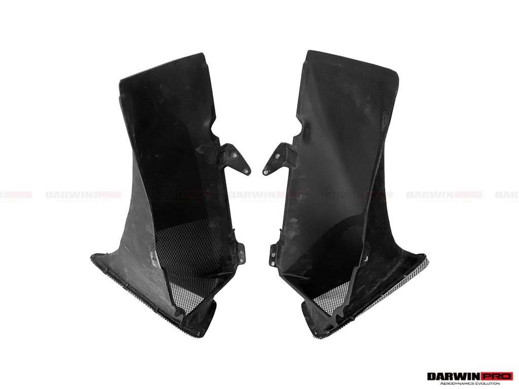 2015-2020 Ferrari 488 GTB & Spider Pista Style Quarter Panel Side Scoops