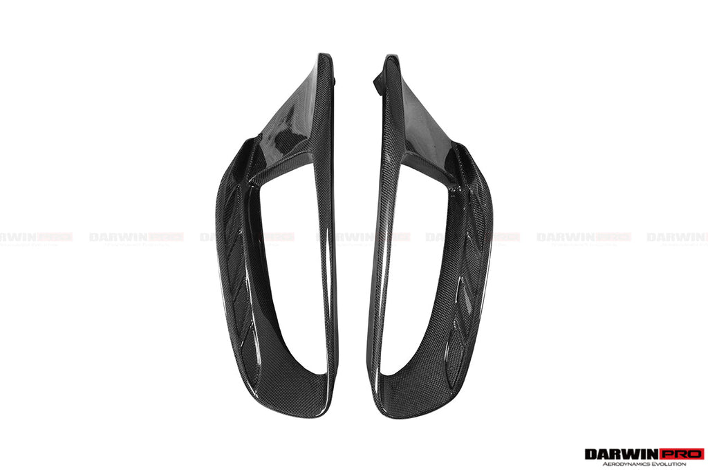 2015-2020 Ferrari 488 GTB & Spider Pista Style Quarter Panel Side Scoops