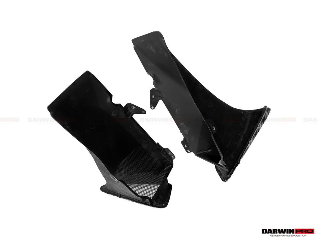 2015-2020 Ferrari 488 GTB & Spider Pista Style Quarter Panel Side Scoops