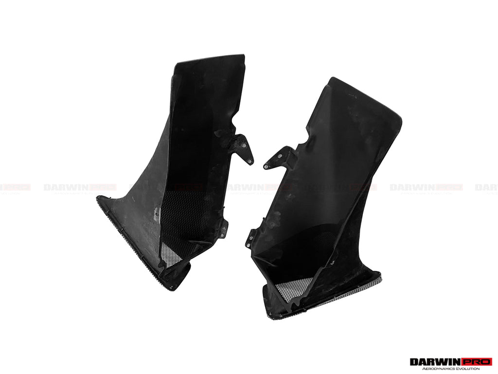 2015-2020 Ferrari 488 GTB & Spider Pista Style Quarter Panel Side Scoops
