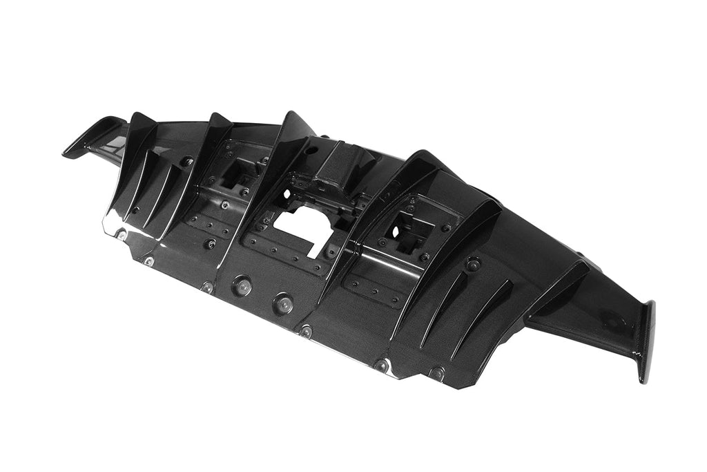 2018-2022 Ferrari 488 Pista Carbon Fiber Rear Diffuser