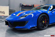 Load image into Gallery viewer, 2018-2022 Ferrari 488 Pista Partial Carbon Fiber Front Bumper
