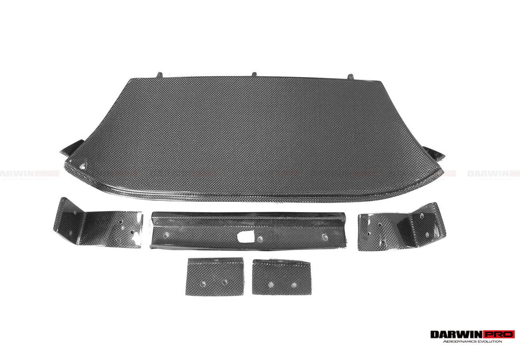2015-2020 Ferrari 488 Spider Pista Style Rear Bumper & Wing