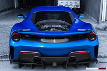Load image into Gallery viewer, 2015-2020 Ferrari 488 Spider Pista Style Rear Bumper &amp; Wing