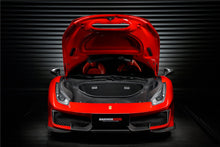 Load image into Gallery viewer, 2015-2020 Ferrari 488 GTB &amp; Spider Pista Style Front Bumper Set with Hood