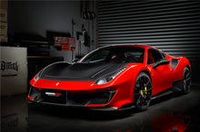 Load image into Gallery viewer, 2015-2020 Ferrari 488 GTB &amp; Spider Pista Style Front Bumper Set with Hood