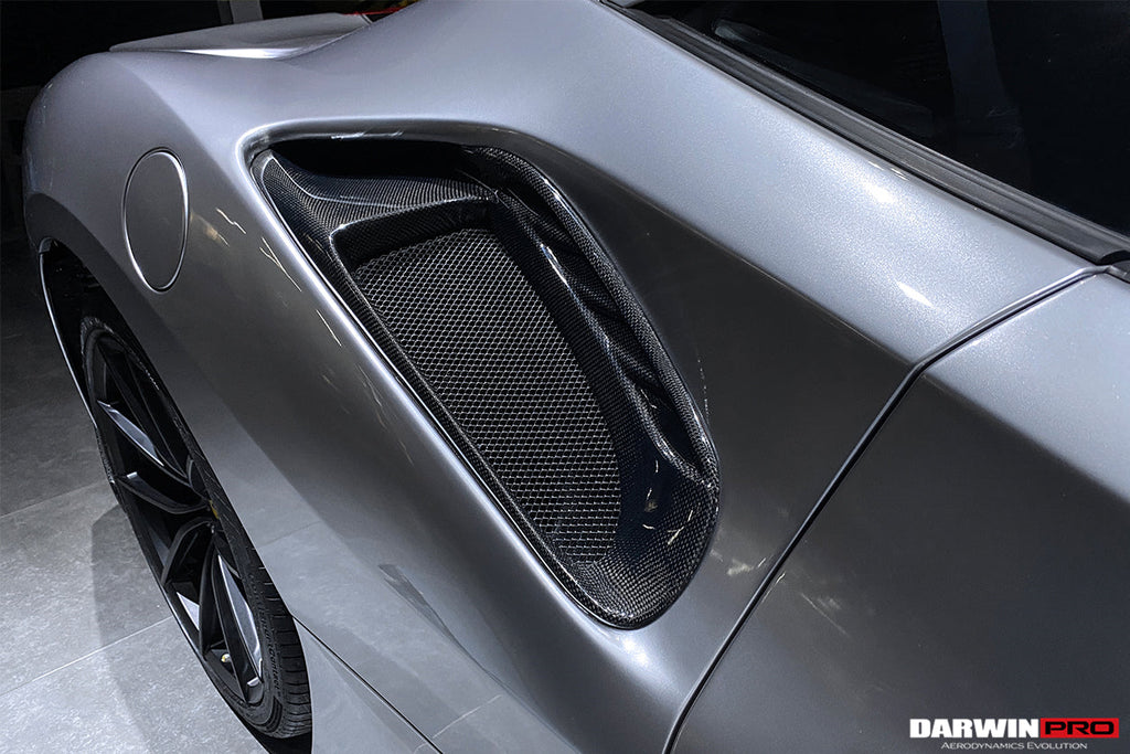 2015-2020 Ferrari 488 GTB & Spider Pista Style Quarter Panel Side Scoops