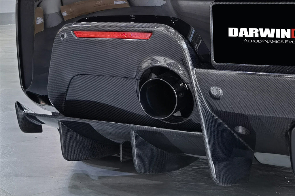 2015-2020 Ferrari 488 Spider Pista Style Rear Bumper & Wing