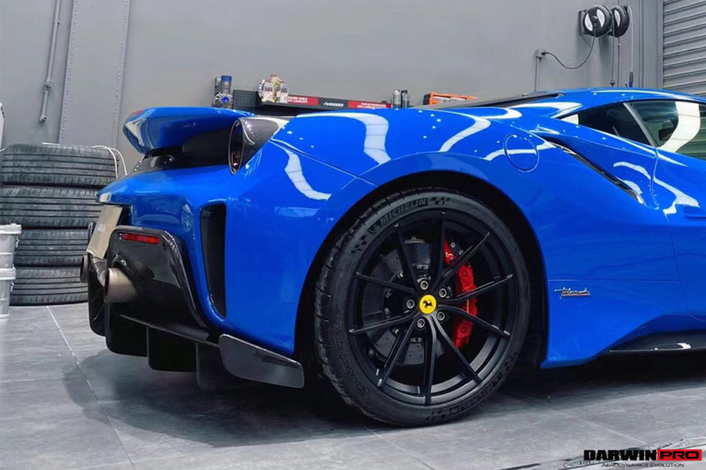 2018-2022 Ferrari 488 Pista Rear Bumper With Upper Shell (Not including Diffuser)