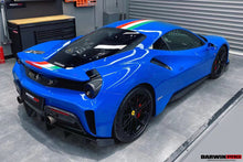 Load image into Gallery viewer, 2018-2022 Ferrari 488 Pista Origenal Rear Bumper Carbon Fiber Upper Shell