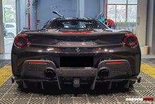 Load image into Gallery viewer, 2015-2020 Ferrari 488 Spider Pista Style Rear Bumper &amp; Wing