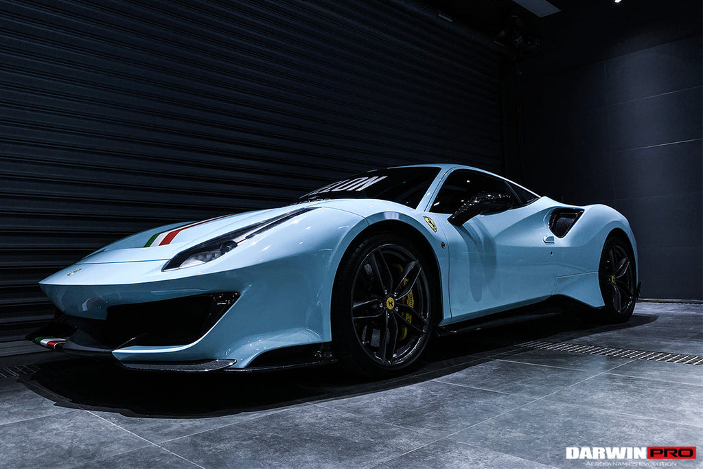 2015-2020 Ferrari 488 GTB & Spider Pista Style Side Skirts