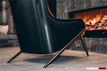 Load image into Gallery viewer, DARWINPRO CARBON FIBER CANYON ORANGE SUEDE LOUNGE CHAIR
