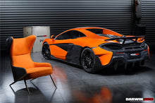 Load image into Gallery viewer, DARWINPRO CARBON FIBER CANYON ORANGE SUEDE LOUNGE CHAIR