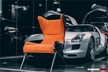 Load image into Gallery viewer, DARWINPRO CARBON FIBER CANYON ORANGE SUEDE LOUNGE CHAIR