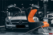 Load image into Gallery viewer, DARWINPRO CARBON FIBER CANYON ORANGE SUEDE LOUNGE CHAIR