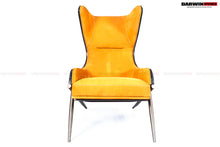 Load image into Gallery viewer, DARWINPRO CARBON FIBER CANYON ORANGE SUEDE LOUNGE CHAIR
