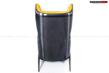 Load image into Gallery viewer, DARWINPRO CARBON FIBER CANYON ORANGE SUEDE LOUNGE CHAIR