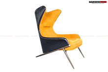 Load image into Gallery viewer, DARWINPRO CARBON FIBER CANYON ORANGE SUEDE LOUNGE CHAIR