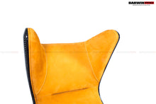 Load image into Gallery viewer, DARWINPRO CARBON FIBER CANYON ORANGE SUEDE LOUNGE CHAIR