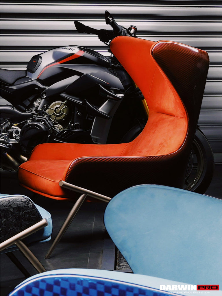 DARWINPRO CARBON FIBER SUEDE LOUNGE CHAIR