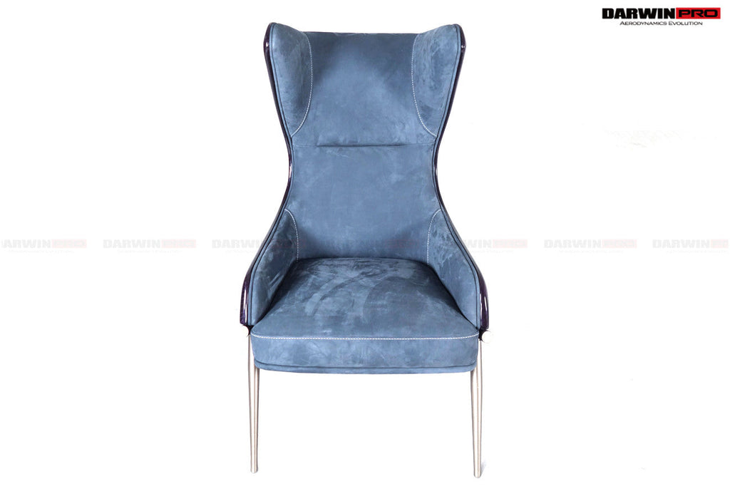 DARWINPRO 4x4  WEAVE CARBON FIBER URBAN LONDON GREY COLOR LOUNGE CHAIR
