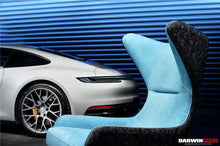 Load image into Gallery viewer, DARWINPRO CARBON FIBER LUNAR BLUE SUEDE LOUNGE CHAIR