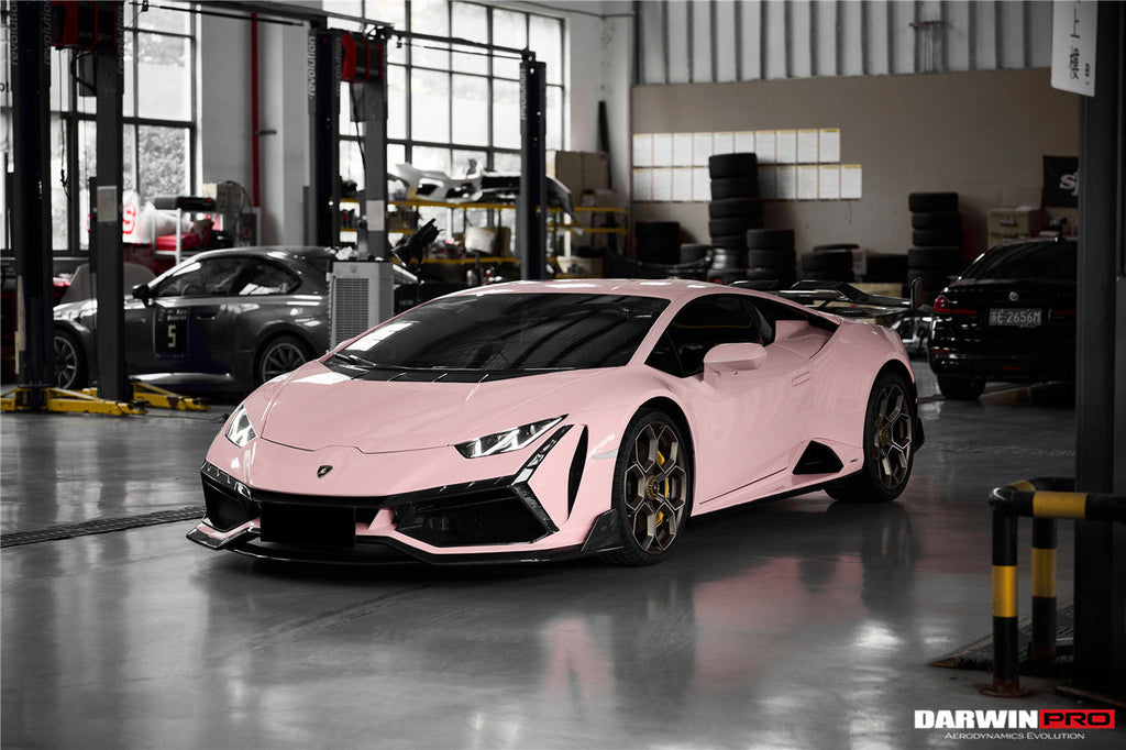 DarwinPRO 2015-2025 Lamborghini Huracan LP610 & LP580 & EVO & Tecnica BKSSII Style Front Bumper
