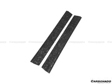 Load image into Gallery viewer, 2011-2016 Lamborghini Aventador LP700 Coupe/Roadster OEM Style Carbon Fiber Door Still Plate Caps - Carbonado Aero