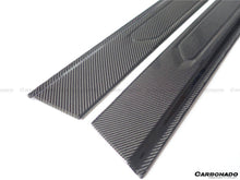 Load image into Gallery viewer, 2011-2016 Lamborghini Aventador LP700 Coupe/Roadster OEM Style Carbon Fiber Door Still Plate Caps - Carbonado Aero