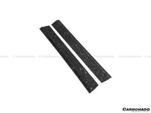 Load image into Gallery viewer, 2011-2016 Lamborghini Aventador LP700 Coupe/Roadster OEM Style Carbon Fiber Door Still Plate Caps - Carbonado Aero