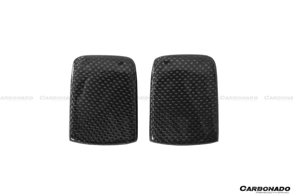 2015-2020 Ferrari 488 GTB Spyder OE Style Carbon Fiber Door Handle Interior - Carbonado Aero
