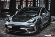 Load image into Gallery viewer, 2017-2023 Tesla Model 3 IMP Performance Partial Carbon Fiber Front Bumper