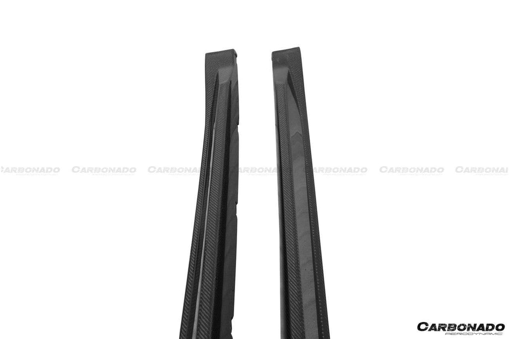2021-UP BMW M4 G82/G83 MP Style Carbon Fiber Side Skirts - Carbonado Aero