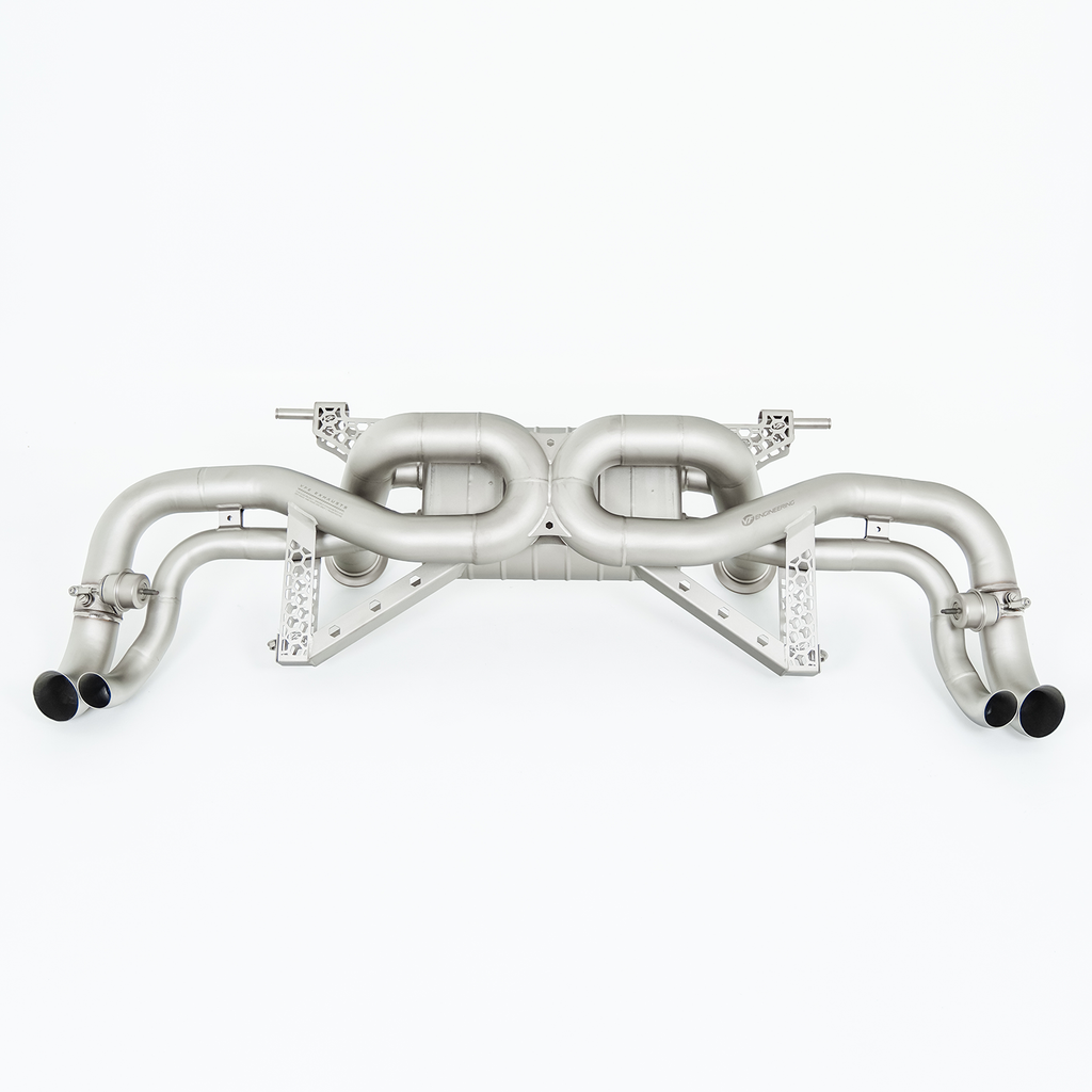Titanium Valved Catback Exhaust System - 2014-2016 Porsche GT3/GT3RS