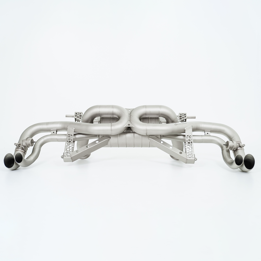 Titanium Valved Catback Exhaust System - 2014-2016 Porsche GT3/GT3RS