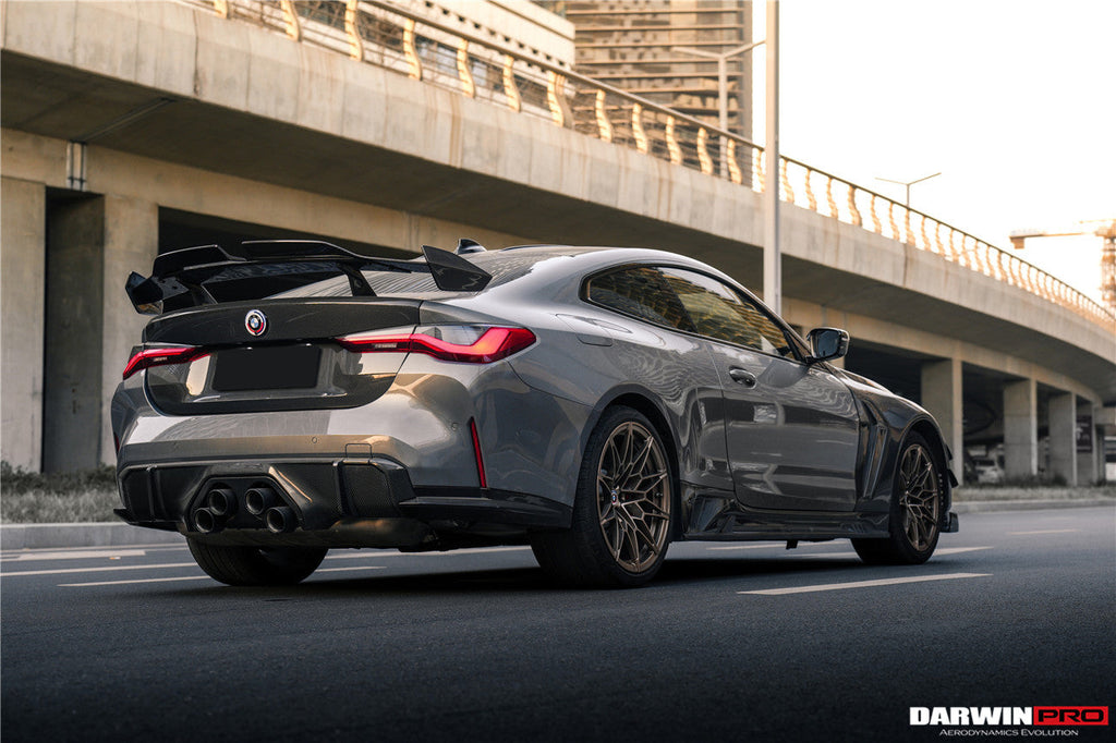 2021-UP BMW M4 G82 4 Series G22 BKSSII Style Carbon Fiber Trunk Spoiler