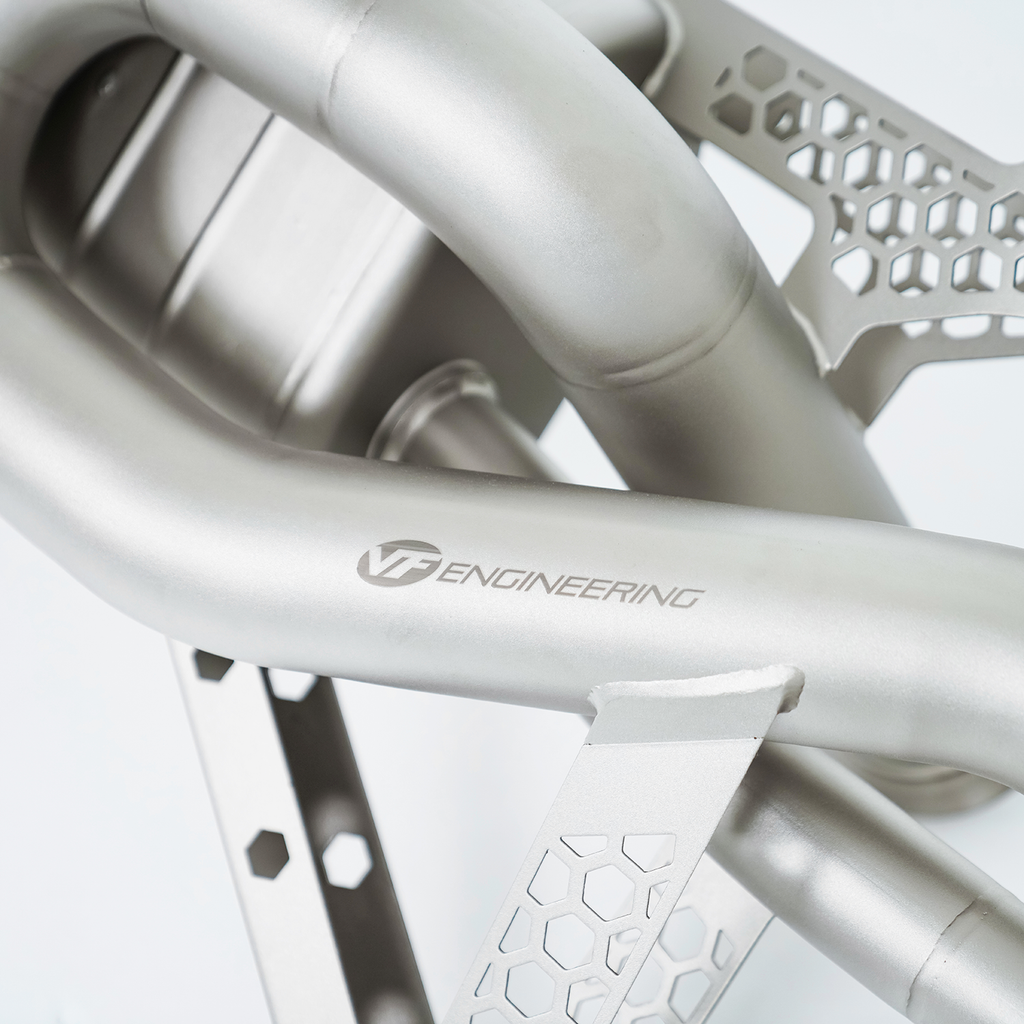 Titanium Valved Catback Exhaust System - 2014-2016 Porsche GT3/GT3RS