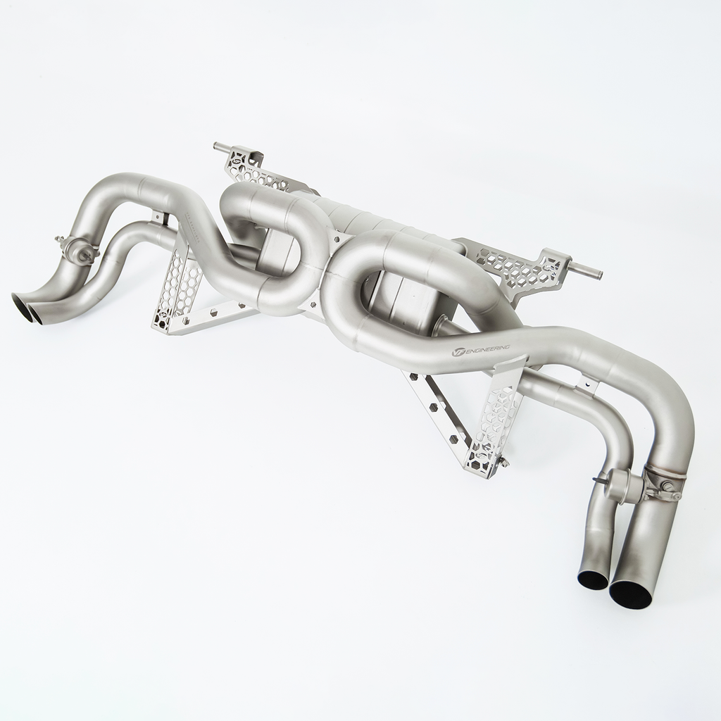 Titanium Valved Catback Exhaust System - 2014-2022 AMG GTR