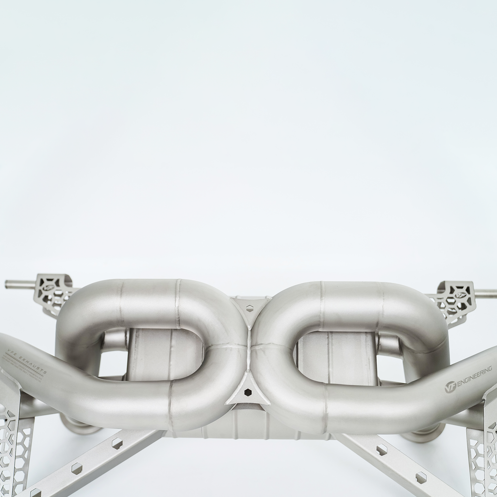 Titanium Valved Catback Exhaust System - 2009-2011 Porsche Carrera (C2/C4/C2S/C4S)
