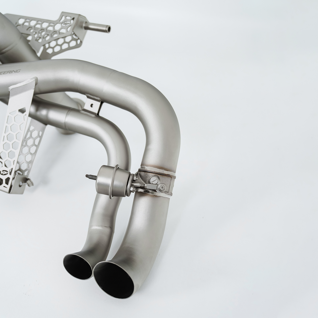 Titanium Valved Catback Exhaust System - 2019-2023 Ferrari F8 Tributo