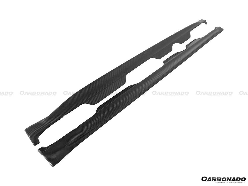 2015-2017 Mercedes Benz AMG GT/GTS OEM Style Carbon Fiber Skirts Splitters - Carbonado Aero