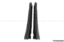 Load image into Gallery viewer, 2017-2022 Nissan GTR R35 EBA OEM Style Carbon Fiber Side Skirts - Carbonado