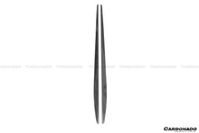 Load image into Gallery viewer, 2015-2021 Mercedes Benz W205 C63/S AMG Sedan Carbon Fiber Side Skirts Extension Add On Lip - Carbonado Aero